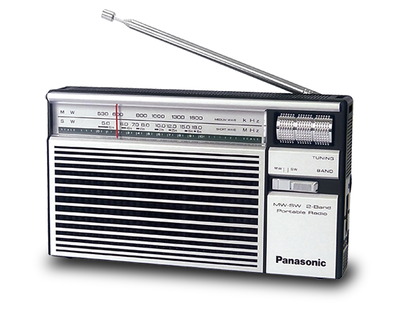 راديو MW-SW المحمول طراز R-218DD
