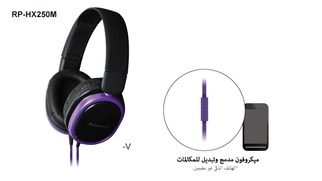 للاستلهام - سماعات رأس للاستخدام الخارجي RP-HX250