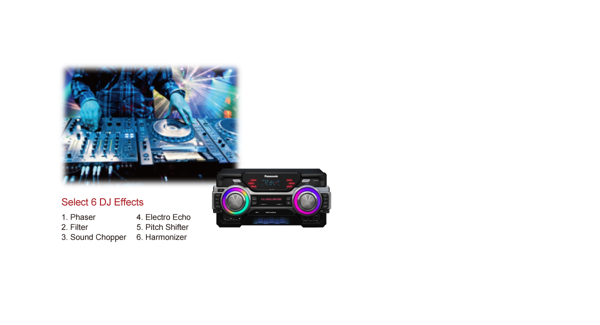 مؤثرات DJ صوتية
