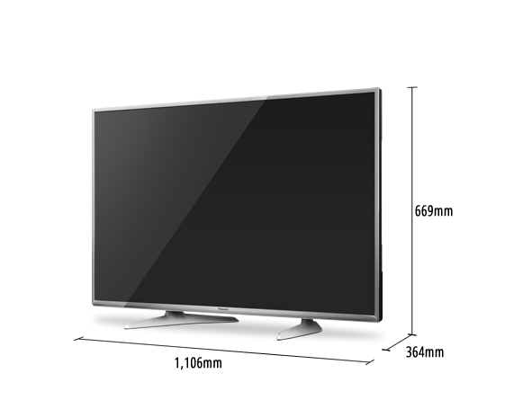 تلفزيون LED طراز TH-49DX650M ®VIERA