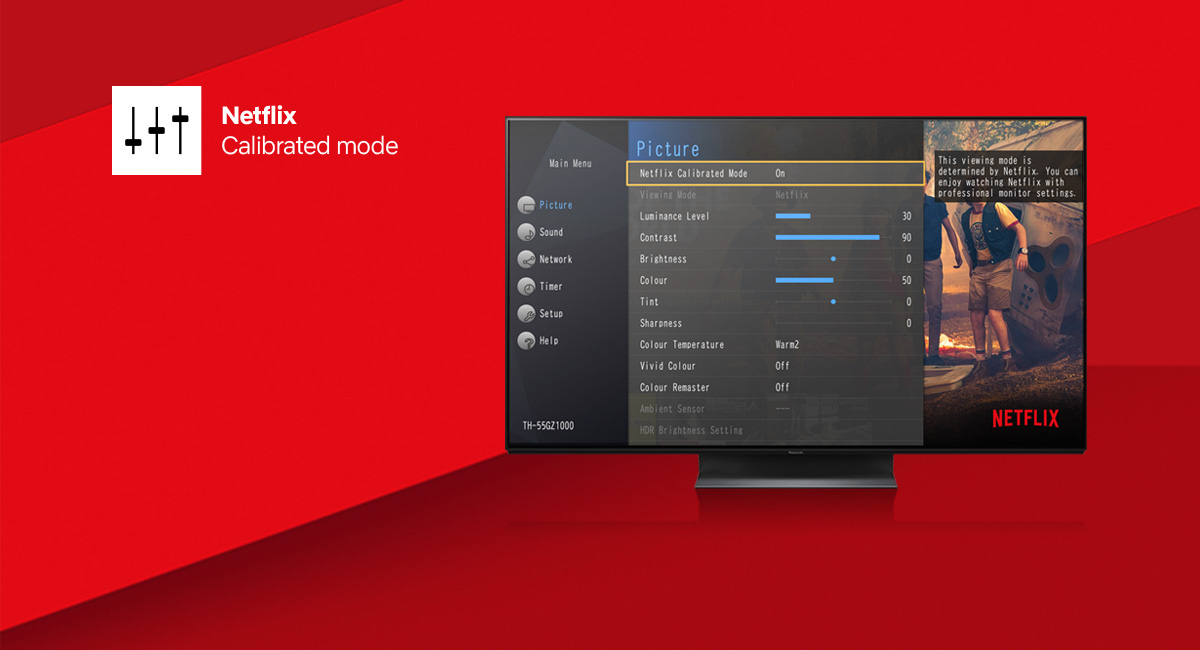 تم تصميمه لتوفير تجربة Netflix أفضل