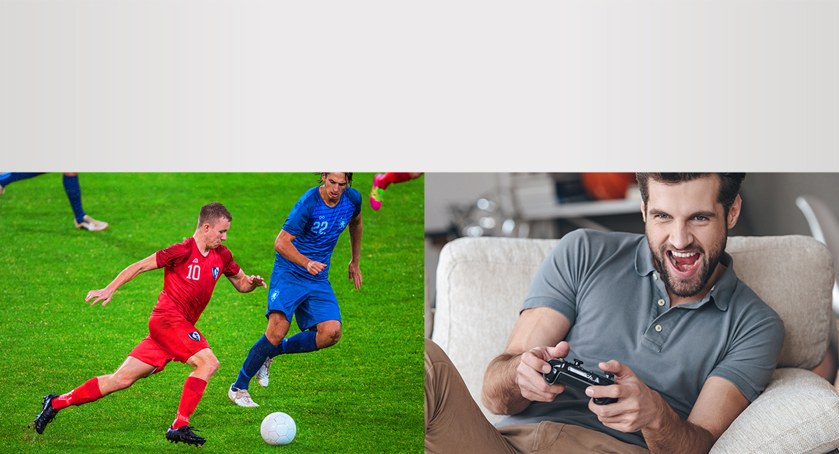 وضعا الألعاب/الرياضة