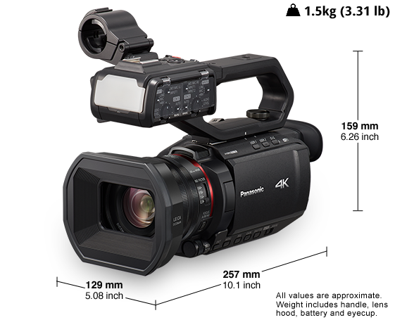 4K Professional Camcorder AG-CX10