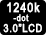 1,240k-dot Free-angle Rear Monitor