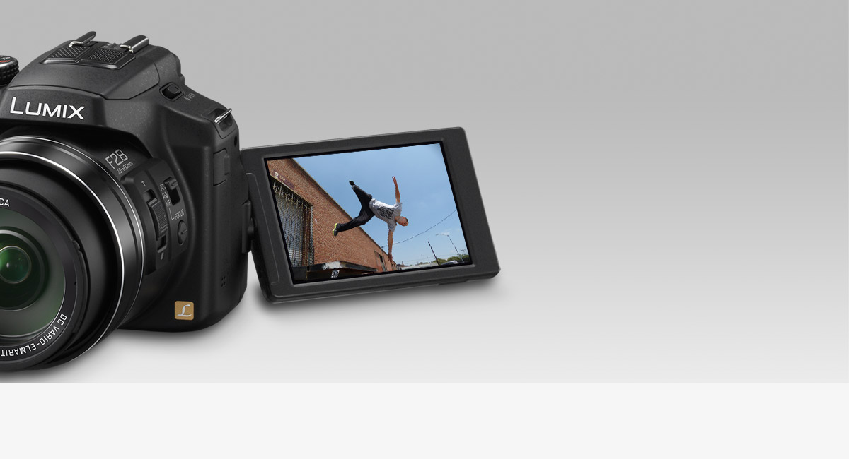 3.0-inch Free-angle Monitor