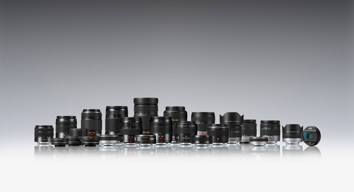 Full Line-up of LUMIX G / LEICA DG Lenses