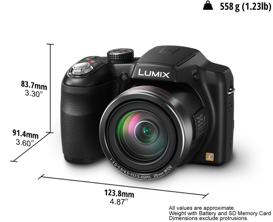 dwaas Aap Scherm DMC-LZ30 LUMIX Digital Cameras - Point & Shoot - Panasonic