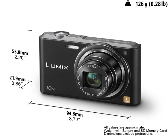 DMC-SZ3 LUMIX Digital Cameras - Point & Shoot - Panasonic