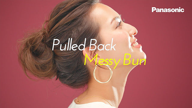 Hair Styling Video - Pulled Back Messy Bun