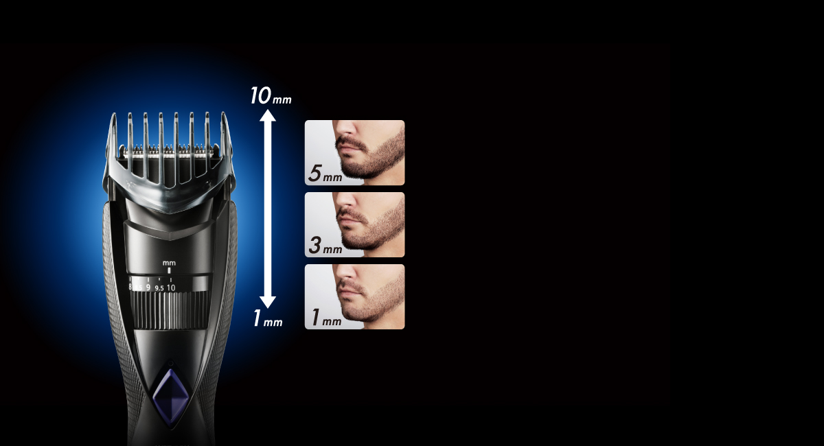Quick adjust dial for easy length
setting 
