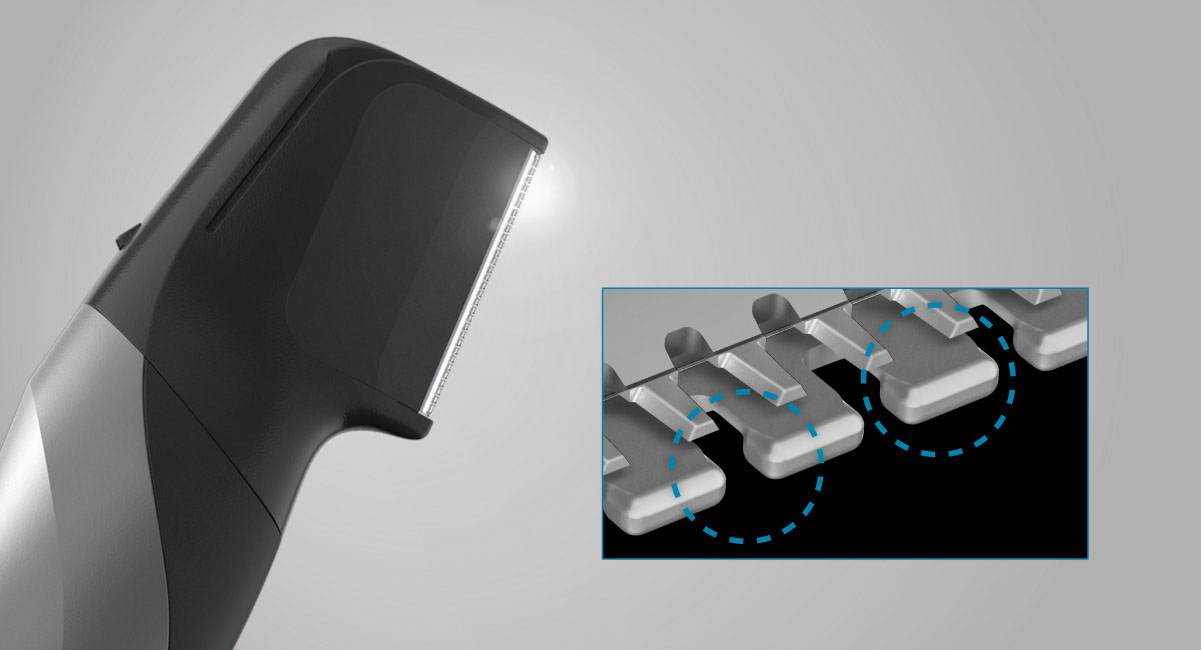 GENTLE ON SKIN – Skin Protective Blade Technology