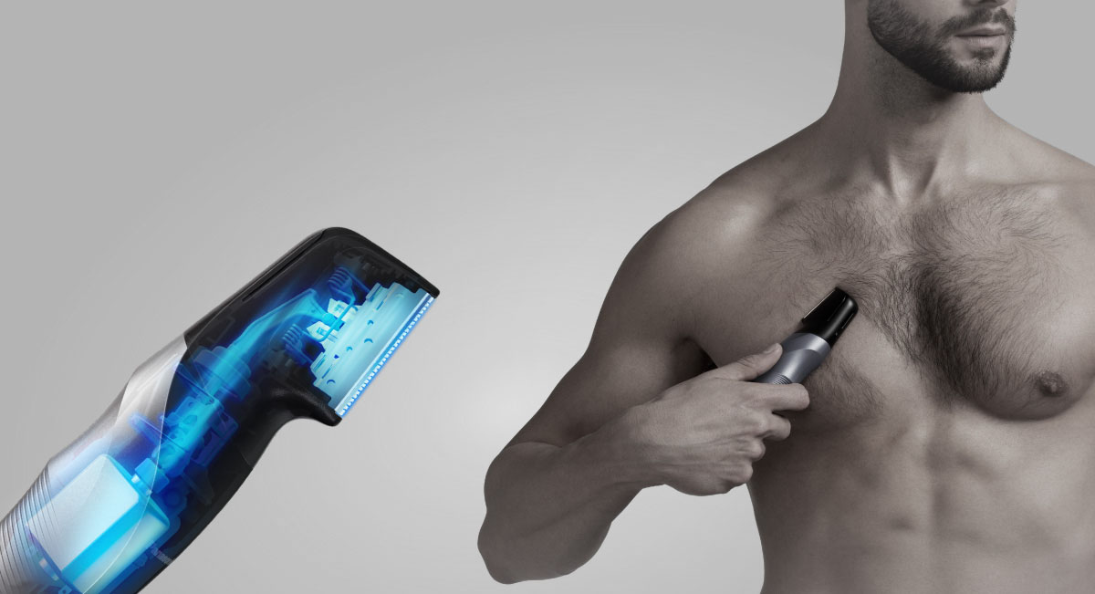 FAST — Approx. 140%* More Powerful Motor For Smoother Shaving