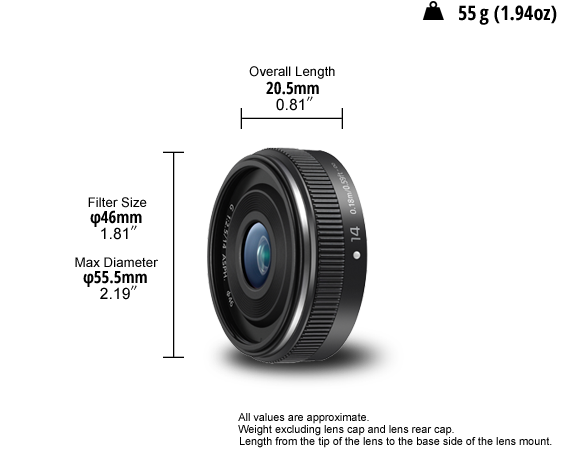 H-H014A Lenses - Panasonic Middle East