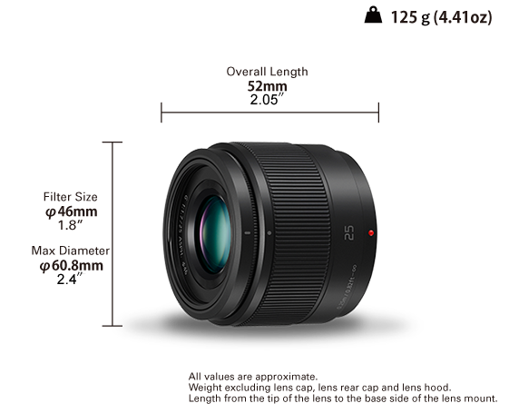 H-H025 Lenses - Panasonic Middle East