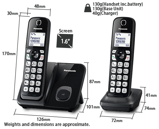 Telephone KX-TGD512