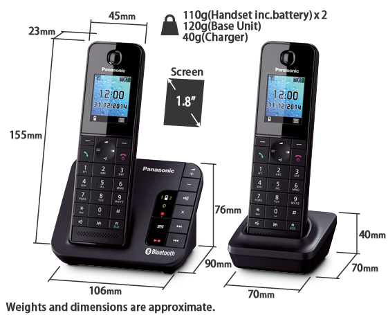 Telephone KX-TGH262