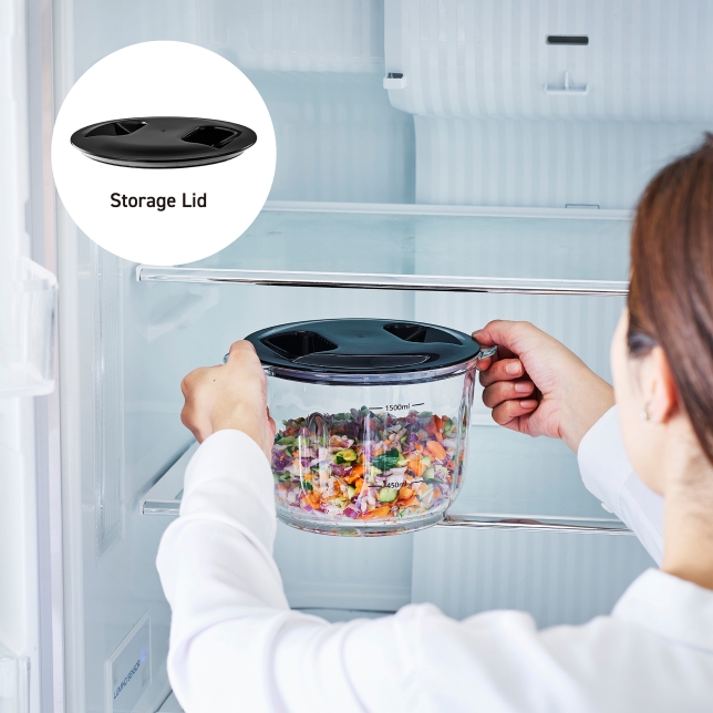 Store in the Fridge with the Storage Lid