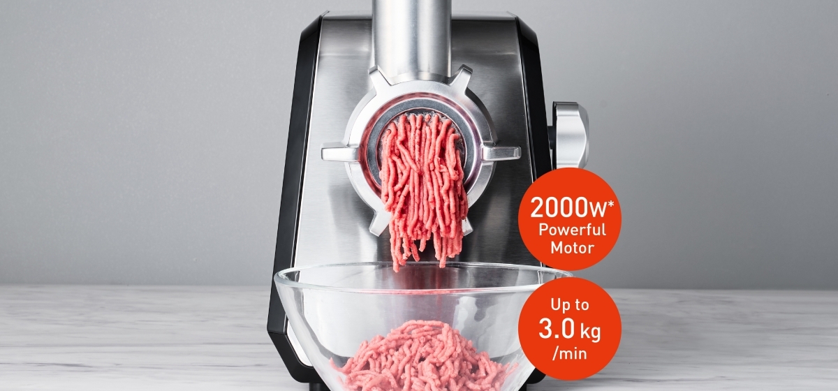 Grinds More Meat, More Quickly