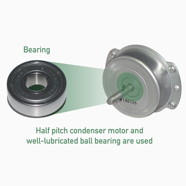 Half Pitch Motor & Bearing