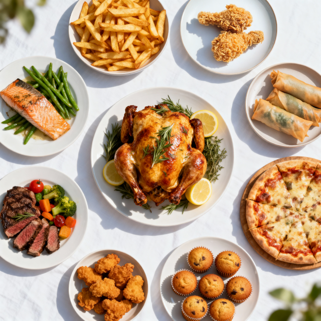 8 Preset Menu Icons – Quick and Ideal Results