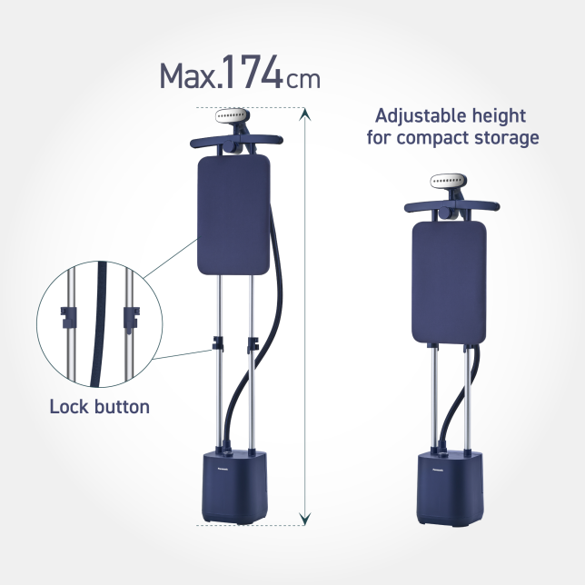 Double Poles with Adjustable Height