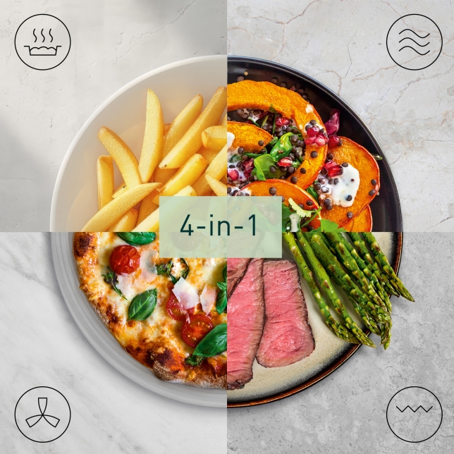 4-in-1 Compact Combi Oven
