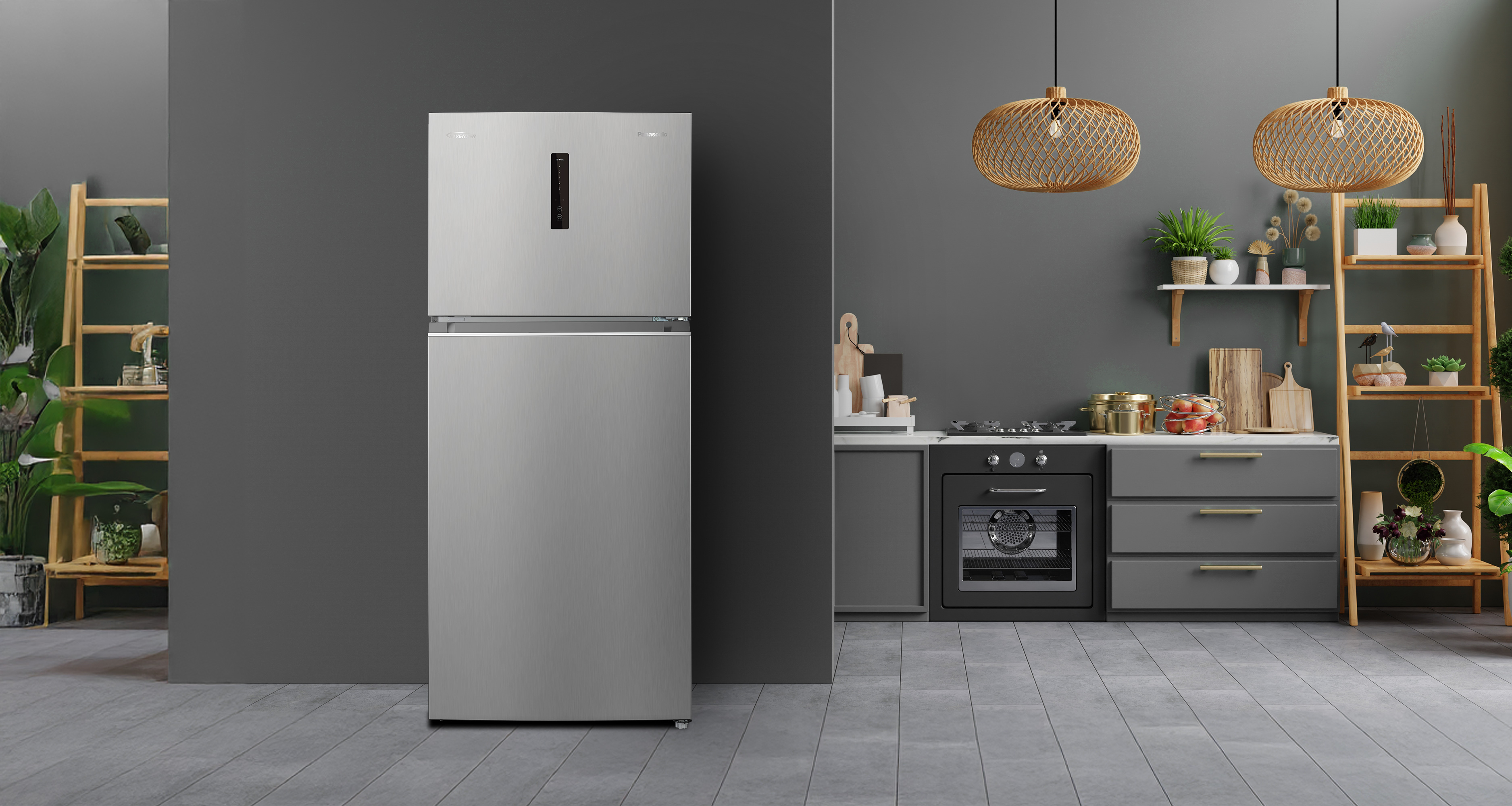 Top Freezer NRBC535VS Panasonic Middle East