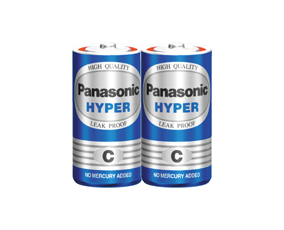 Hyper Manganese C-Size Battery R14UT/2S
