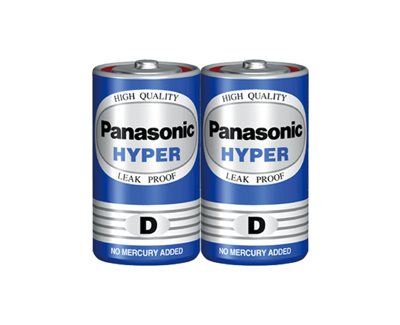 Hyper Manganese D-Size Battery R20UT/2S