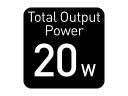 Total Output Power 20W
