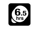 6.5 hrs of Playback