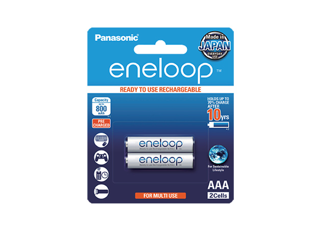 Photo of eneloop Rechargeable AAA Battery BK-4MCCE/2BT