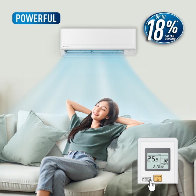 Instant Powerful Cooling with a Push of a Button