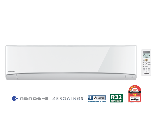 2.0HP Deluxe Non-Inverter R32 Air Conditioner CS-N18VKH-1