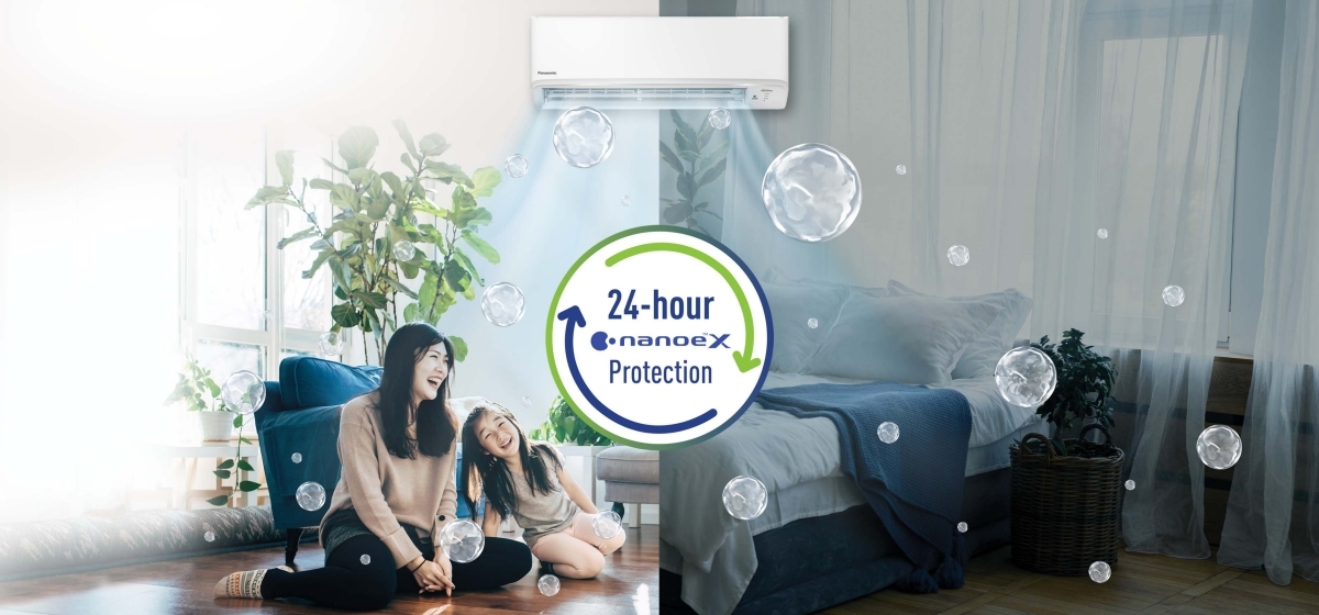 Stay Safe Indoors with 24-hour nanoe™ X Air Protection