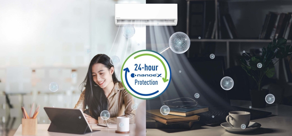 Stay Safe Indoors with 24-hour nanoe™ X Air Protection