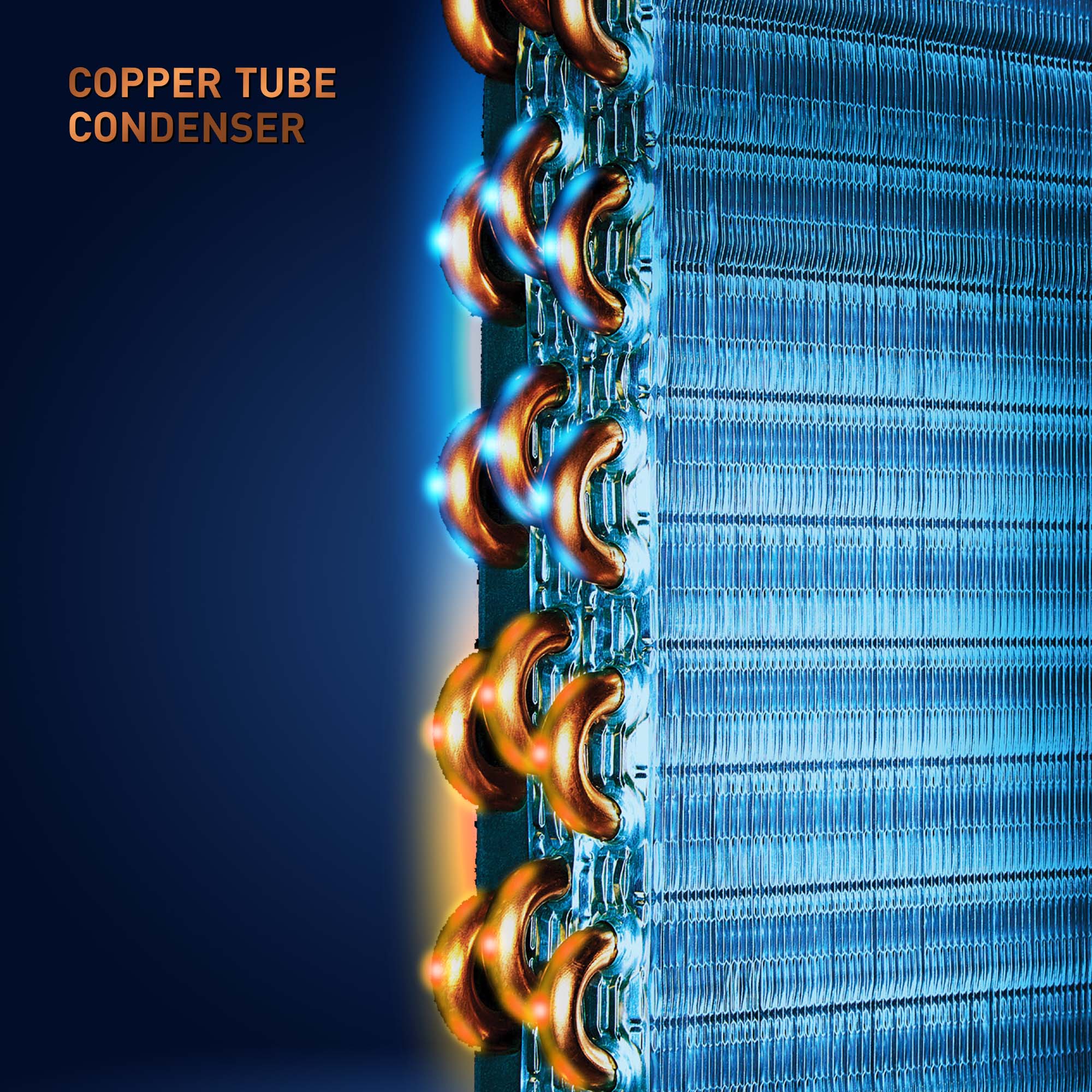 Better Heat Transfer with Copper Tube Condenser