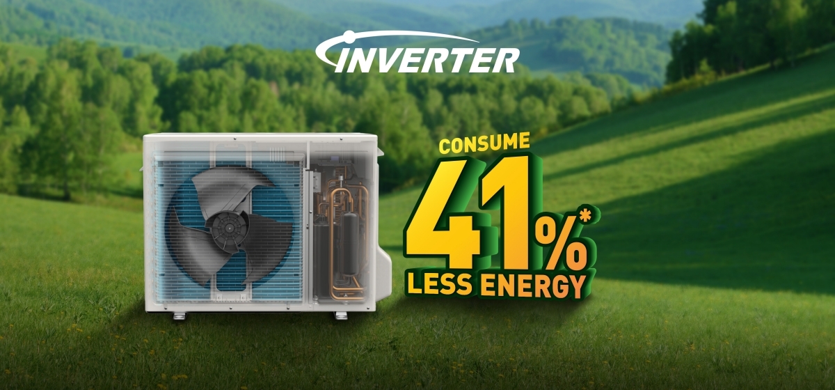 Cool Efficiency, Energy-Saving with Inverter Technology
