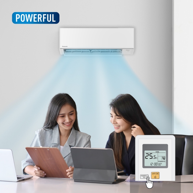 Instant Powerful Cooling with a Push of a Button