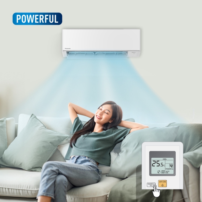 Instant Powerful Cooling with a Push of a Button