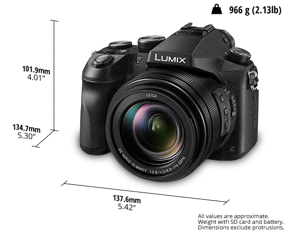 Lumix 20x Super-zoom Camera DMC-FZ2500 (1-inch Sensor)