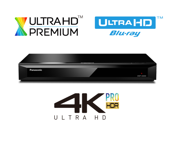 Ultra HD Blu-Ray Player DMP-UB400GAK