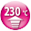 230˚C maximum temperature