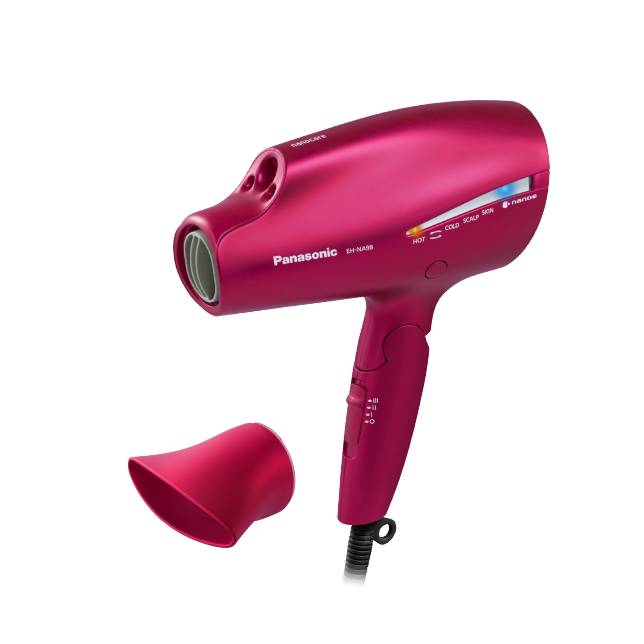 Photo of nanocare Hair Dryer EH-NA98<br>nanoe™ and Double Mineral : Rouge pink