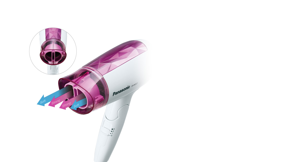 Quick-dry nozzle for speedy and healthy drying