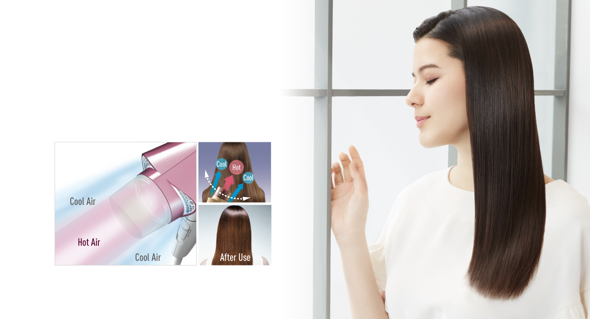 The Shine Boost Design leaves your hair shiner