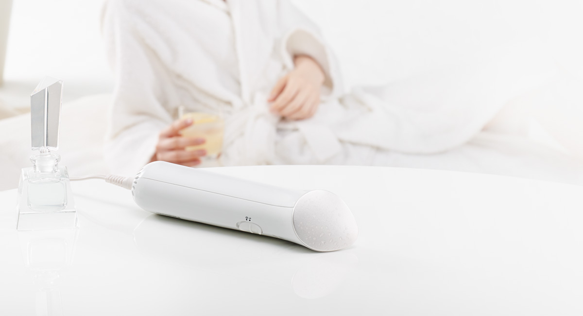 Facial skin care after a shower