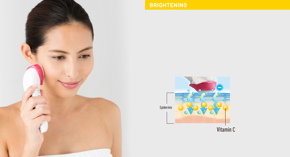 Vitamin C delivered deep inside the skin