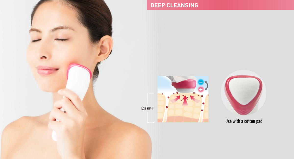 Absorbs impurities that cannot be completely removed by normal facial cleansing