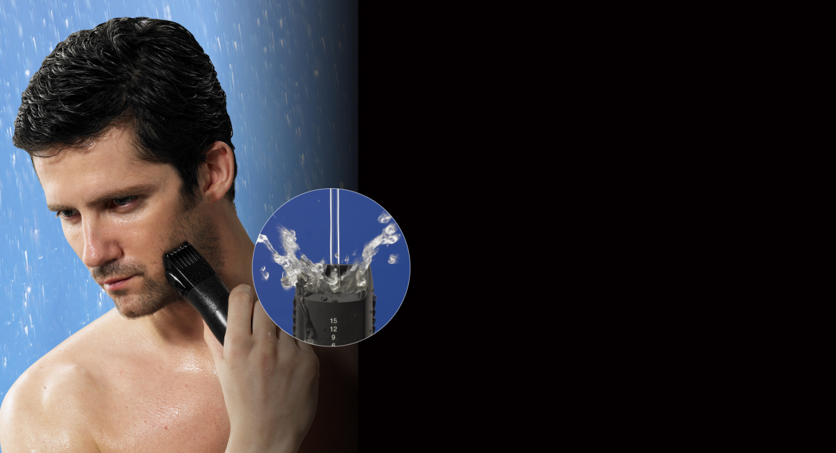 Wet/Dry shaving and washable convenience